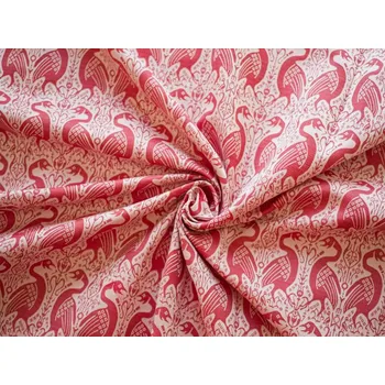 HEDVA ČESKÝ BROKÁT Luxusní brokát 160 50749 LABUTĚ ecru | R73