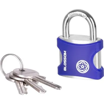 Visací zámek Zámek Blossom 9830, 30 mm, visací, Vinyl, Traveler