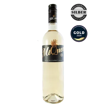 Ryzlink vlašský 2023, pozdní sběr, Vinařství MiQueen s.r.o. - mikulovská královna vín, suché