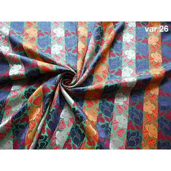HEDVA ČESKÝ BROKÁT Ondryps 160 krojový brokát VLČÍ MÁK barevná | 26