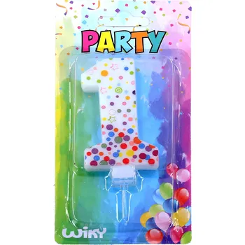 Wiky Párty číslo 1 Puntíky