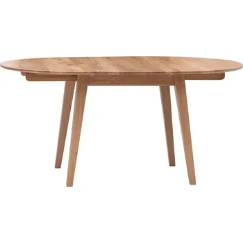 Jídelní stůl Kulatý rozkládací stůl Genova z dubu - D 1100(1600)