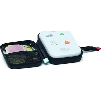 Defibrilátor LAERDAL AED defibrilátor trenažér AED trenažér: Balení 3ks Součást balení: AED defibrilační přístroj, cvičné defibrilační elektrody, baterie, transportní brašna