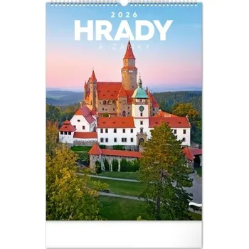 Kalendář Hrady a zámky nástěnný kalendář