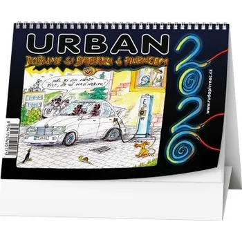 Kalendář Urban… Dobijte si baterky s Pivrncem stolní kalendář