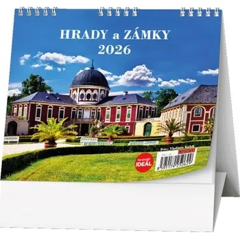 Kalendář IDEÁL - Hrady a zámky stolní kalendář