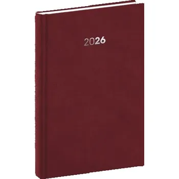 Diář Balakon denní bordó diář A5