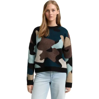 Dámský svetr Tom Tailor dámský svetr se vzorem 1047901 38553 Multi L