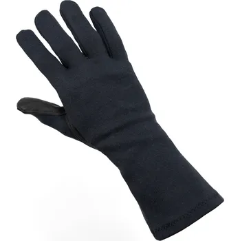 Pracovní rukavice Rukavice pilotní BW aramid/kůže ČERNÉ použité Rukavice pilotní BW aramid/kůže ČERNÉ použité vel. 10