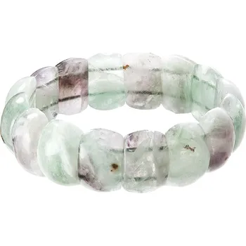 Náramek EVOLUTION GROUP CZ Náramek s minerálními kameny achát zelený - 43058.3