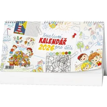 Kalendář Kreativní stolní kalendář pro děti