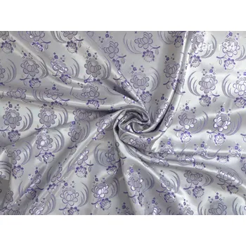 HEDVA ČESKÝ BROKÁT Odrina 160 krojový brokát KVĚT RATOLEST ecru | R34