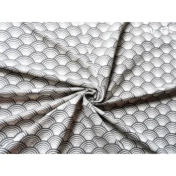 HEDVA ČESKÝ BROKÁT Historický brokát 160 50749 OBLOUKY ecru | R29