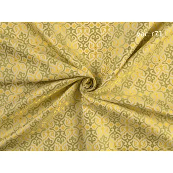 HEDVA ČESKÝ BROKÁT Luxusní brokát 160 51037 GOTIKA ecru | R71