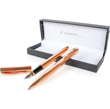 Šperk FANDY Psací souprava Delta BF růžově zlatá