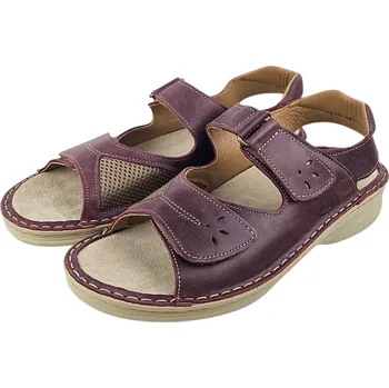 Dámské tenisky 1524/H - 38 Haluxová obuv pro vbočené palce, vínová, doprodej 39