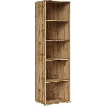 Knihovna Nejlevnější nábytek Regál MOCHO, dub wotan