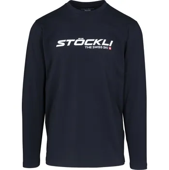 Cyklistické oblečení Pánské triko - Stöckli Longsleeve HE black