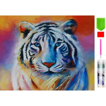 Real Home Diamantové vyšívání - vzor zvířete 5D 149