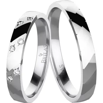 Prsten Angel White - snubní prsteny z bílého zlata