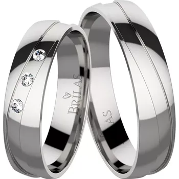 Prsten Regina Steel - snubní prsteny z chirurgické oceli