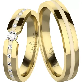 Prsten Rabia Gold - snubní prsteny ze žlutého zlata