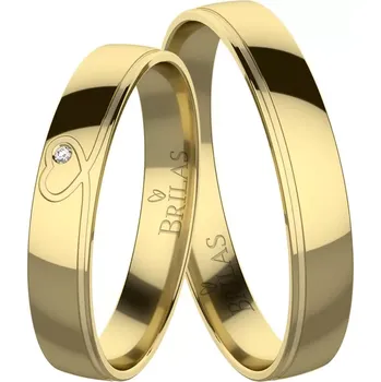 Prsten Ante Gold - snubní prsteny ze žlutého zlata