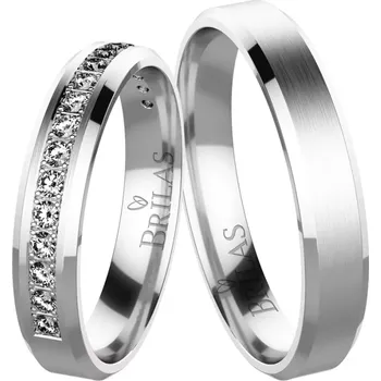 Prsten Elise White - elegantní snubní prsteny