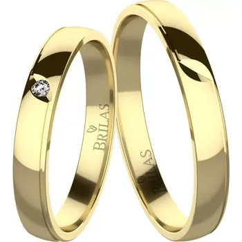 Prsten Rumba Gold - snubní prsteny ze žlutého zlata
