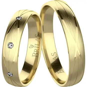 Prsten Brenda Gold - snubní prsteny ze žlutého zlata