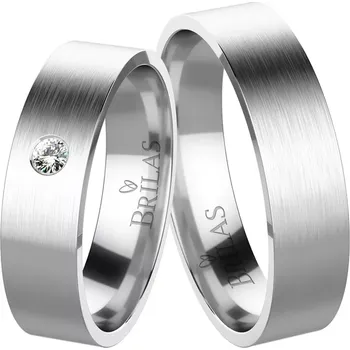 Prsten Apus White Diamond - snubní prsteny z bílého zlata