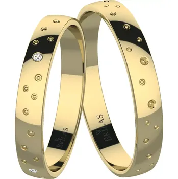 Prsten Inka Gold - snubní prsteny ze žlutého zlata