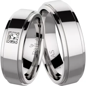 Prsten Andy stone - moderní snubní prsteny z chirurgické oceli