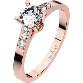 Prsten Monika Red - překrásný zásnubní prsten z růžového zlata