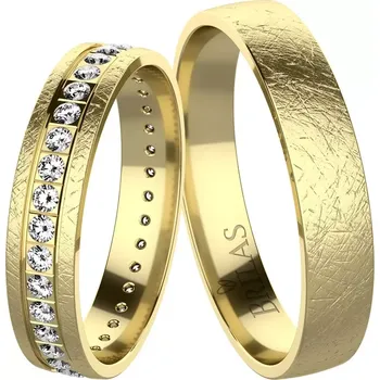 Prsten Reina Gold - snubní prsteny ze žlutého zlata