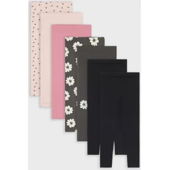 Dětská móda Sinsay - Sada 7 legín - vícebarevná - ZE805-MLC - ZE805-MLC-128