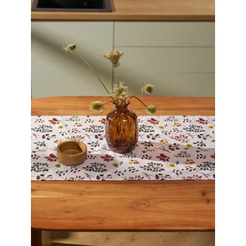 ubrus Sinsay - Běhoun na stůl s květinovým vzorem - vícebarevná - 689GH-MLC - 689GH-MLC-ONE