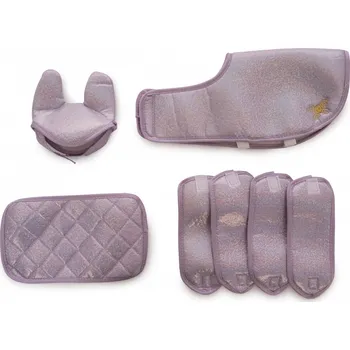 Dřevěná hračka Jezdecké doplňky pro mini koníka 30 cm By Astrup - Purple Glitter