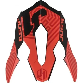 Helma na motorku Kšilt JUST1 J12 SYNCRO carbon červený 2H45239835