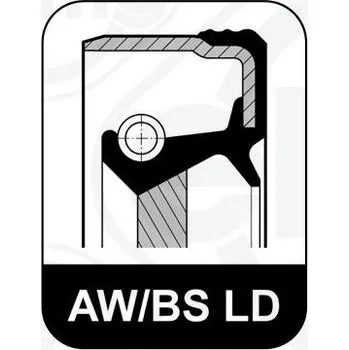 Kliková hřídel Těsnicí kroužek hřídele, klikový hřídel CORTECO CO12014727