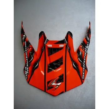 Helma na motorku Kšilt SCORPION VX-15 AIR OIL neonově oranžový 2H96220898