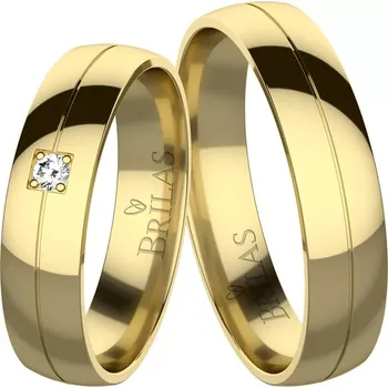 Prsten Tara Gold - snubní prsteny ze žlutého zlata