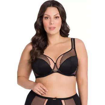 Podprsenka Dámská podprsenka 441/1 Luisse black - GORSENIA černá 65/M