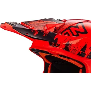 Motodoplněk Kšilt SCORPION VX-21 MUDIRT černo/neonově červený 2H1051767