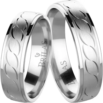 Prsten Forever Ring White - snubní prsteny z bílého zlata