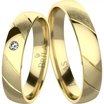 Prsten Mauro Gold - snubní prsteny ze žlutého zlata