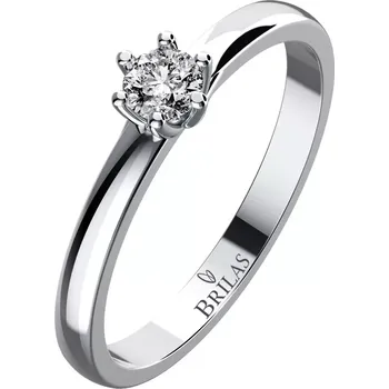 Prsten Demi W Briliant - zásnubní prsten z bílého zlata