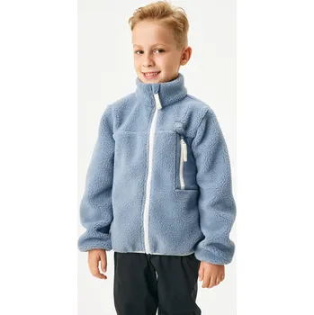 Chlapecká bunda unuo Dětská fleecová bunda Teddy, Modrá Velikost: 158/164