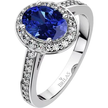 Prsten Alice Tanzanit Briliant - zlatý prsten s tanzanitem a brilianty
