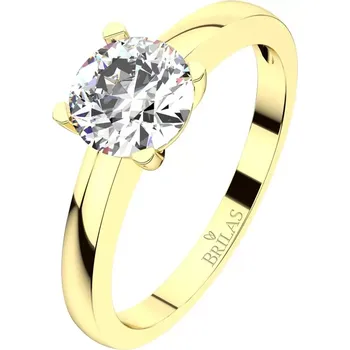 Prsten Hebe Gold - skvostný zásnubní prsten ze žlutého zlata